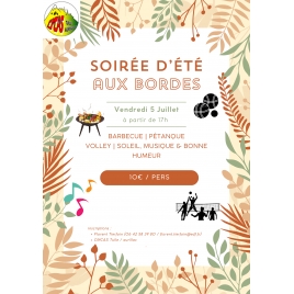 SOIREE D ETE AUX BORDES