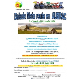 BALADE MOTO AUBRAC 02 AOUT 2024