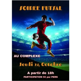 SOIREE FUTSAL AI COMPLEXE