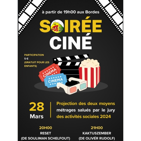 Soirée Ciné aux Bordes