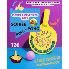 Soirée Ping-Pong Aligot