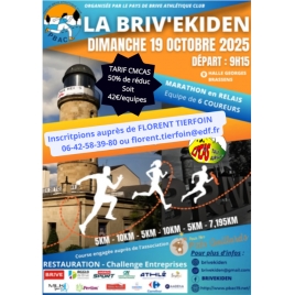 LA BRIV'EKIDEN DU 19-10-2025