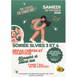 SOIREE REPAS CREPES  SLV BRIVE 28/02/2026