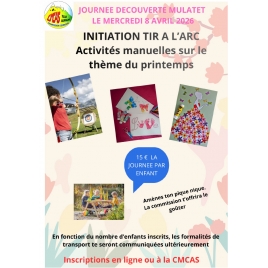 JOURNEE DECOUVERTE DU 8 AVRIL 2026 A MULATET