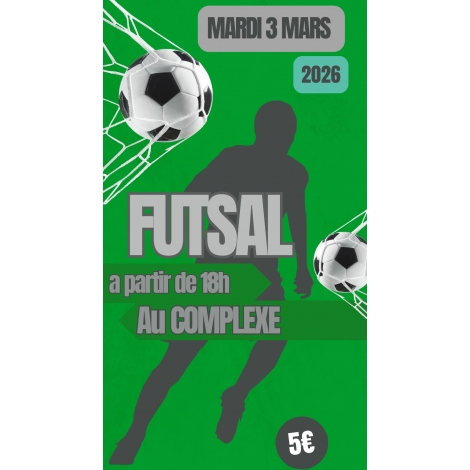 FOOTSALLE AU COMPLEXE DU 03-03-2026