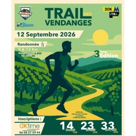 TRAIL DES VENDANGES le 12-09-2026