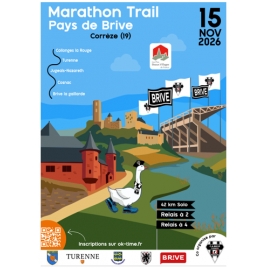 MARATHON TRAIL DU PAYS DE BRIVE le 15-11-2026