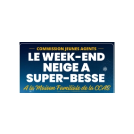 WEEK-END FAMILLE à SUPER-BESSE 30-31 01 2027